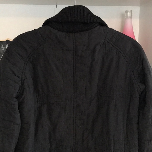 HUSSEIN CHALAYAN Twist Collar Quilted Coat - Picture 9 of 12